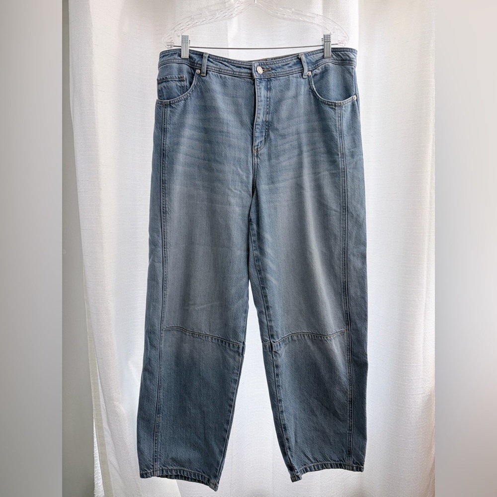 Loft Women's Barrel High Rise Jeans Sz 14